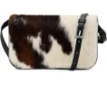 Клатч-кроссбоди AllSaints Maeve Cow из кожи с принтом под змею