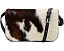 Клатч-кроссбоди AllSaints Maeve Cow из кожи с принтом под змею