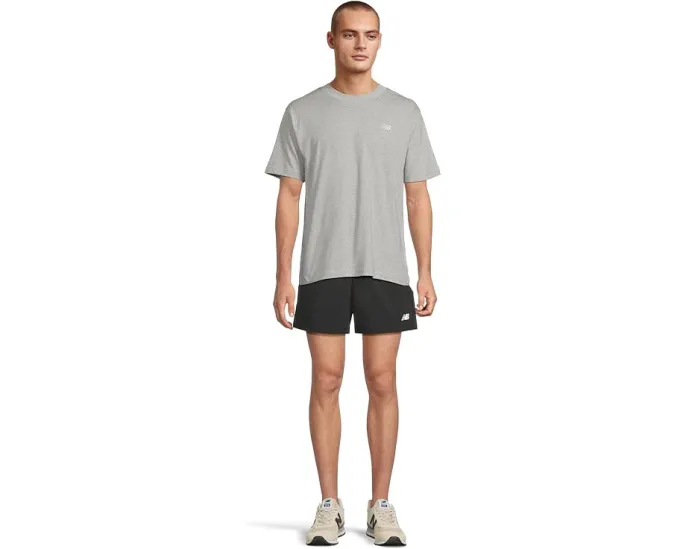 Хлопковая футболка New Balance Sport Essentials с принтом