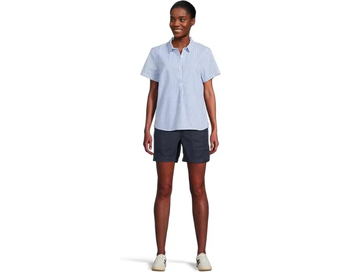 Льняные шорты L.L.Bean Premium Linen длиной 6 дюймов с поясом на шнурке