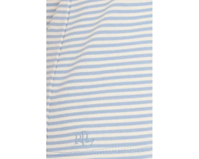 Футболка из хлопкового трикотажа в полоску Petite от Lauren Ralph Lauren