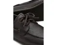 Кроссовки Sperry Slimboat из темно-коричневой кожи с 360° шнуровкой