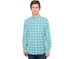 Рубашка Vineyard Vines из ультралегкой ткани в клетку Coconut Key