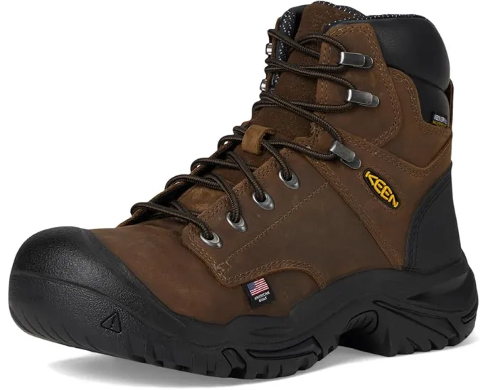 Водонепроницаемые рабочие ботинки KEEN Mt Vernon II 6 дюймов со стальным носком