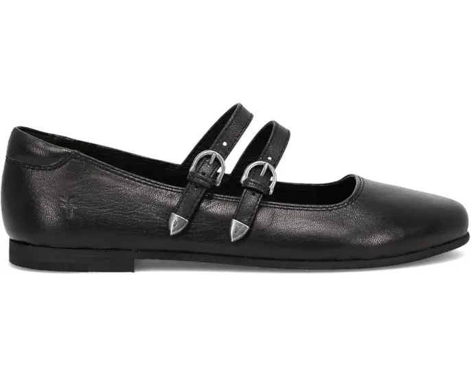 Туфли Frye Carson Multi Mary Jane с двумя ремешками и металлическим эффектом