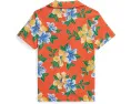 Детское поло Polo Ralph Lauren с цветочным принтом