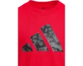 Детская футболка adidas с лентикулярным камуфляжным логотипом