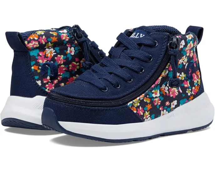 Кроссовки BILLY Goat Classic High для малышей с цветочным принтом и молнией