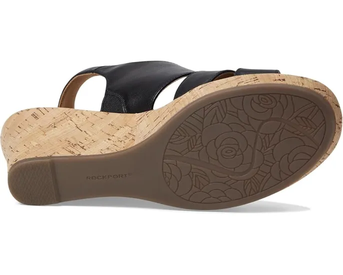 Босоножки Rockport Briah Sling на клиновидном каблуке из натуральной кожи