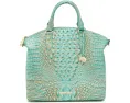 Большая сумка Brahmin Large Duxbury Satchel из текстурированной кожи со съемным ремнем