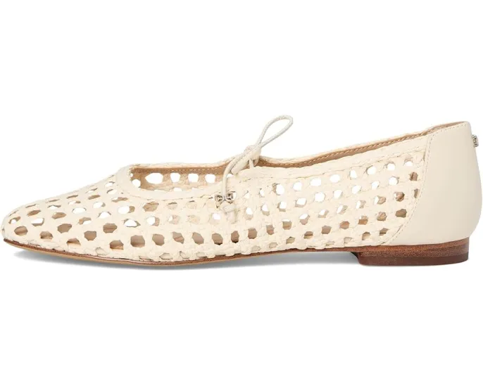 Балетки Sam Edelman Marcie с плетеным верхом и квадратным носком