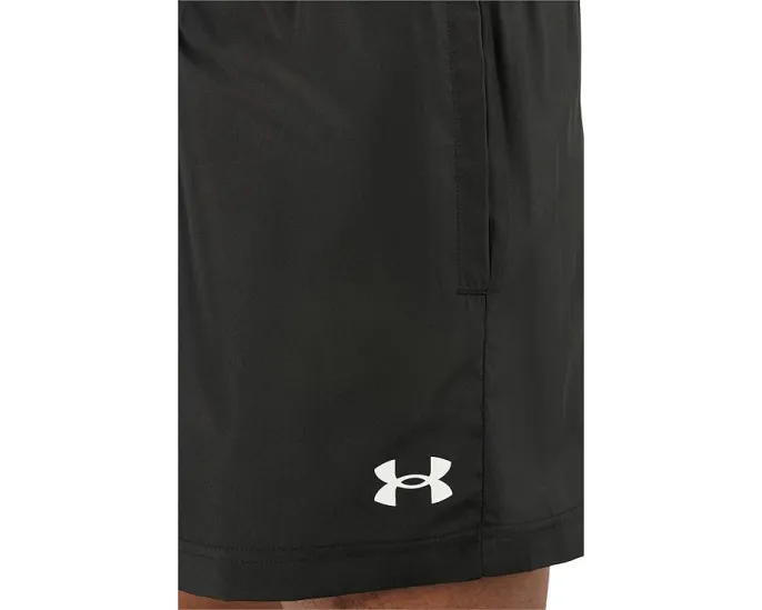 Under Armour шорты Tech Woven длиной 5 дюймов с эластичным поясом и вентилируемыми боковинами