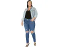 Узкие джинсы Levi's 711 Skinny с посадкой мидиум