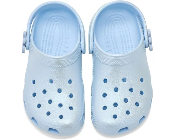 Кроксы Crocs Kids Classic Pearl Shine Clogs с материалом Croslite