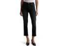 Джинсы AG Jeans Mari с завышенной талией и прямым укороченным кроем Slim Straight
