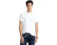 Классическая футболка Polo Ralph Lauren с круглым вырезом и вышитым логотипом