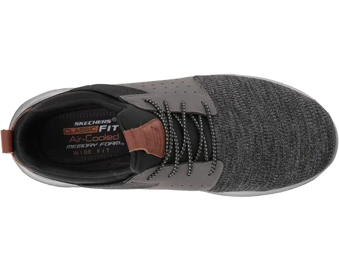 Кроссовки SKECHERS Classic Fit Delson Camben с сетчатым верхом и стелькой Air Cooled Memory Foam