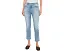Джинсы Mari Mid-Rise Slim Straight Crop с прямой средней посадкой и укороченными штанинами в цвете Cruiser