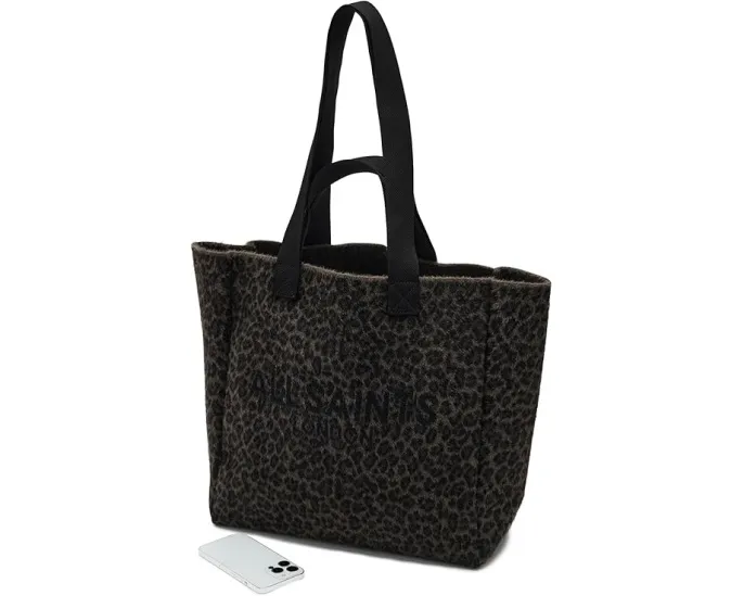Сумка тоут AllSaints Izzy Fzzy Leppo из прочного полиэстера с двумя ручками