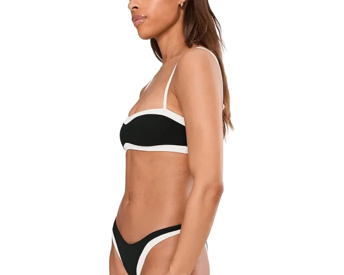 Топ Madison с силуэтом бралетт и ребристой тканью