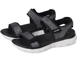 Сандалии Skechers Summits Cutest Icon с кожаным верхом и стелькой Yoga Foam