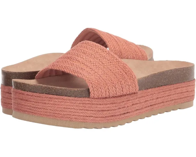 Босоножки Dirty Laundry Palm Desert Sky на платформе и клине