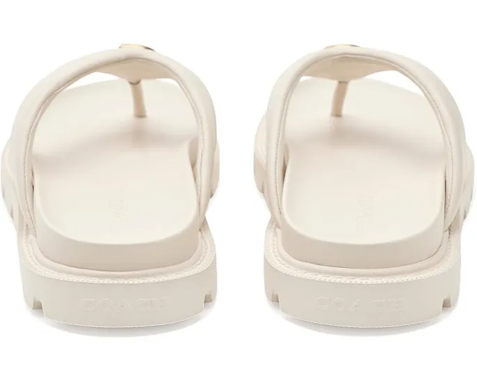 Босоножки COACH Brynn Leather Thong из кожи