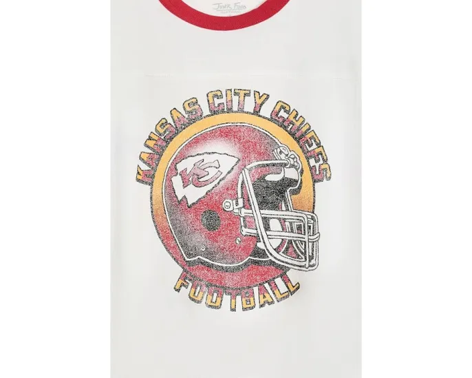 Футболка NFL Kansas City Chiefs с полосатым ярмом для детей