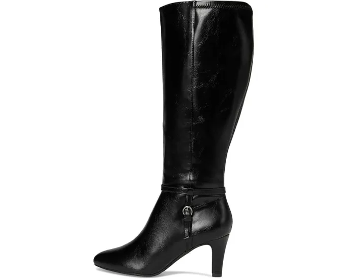 Ботинки LifeStride Galant Wide Calf на шпильке с ремешком и переработанными материалами
