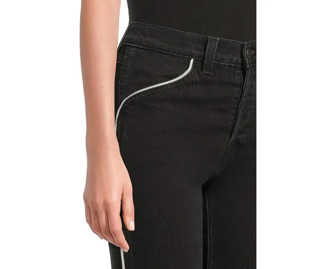 Джинсы Levi's Premium Wedgie Boot Piping с клешем и завышенной талией