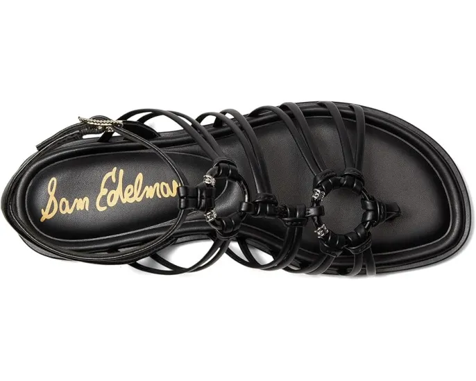 Сандалии Sam Edelman Raye с кольцевыми деталями на плоской подошве