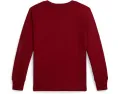 Футболка с длинным рукавом и логотипом из хлопка Polo Ralph Lauren Kids для малышей и детей