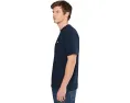 Хлопковая футболка Lacoste с нагрудным карманом и классическим кроем