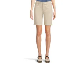 Шорты NYDJ Ella Denim на высокой посадке с застежкой на молнию и пуговицу