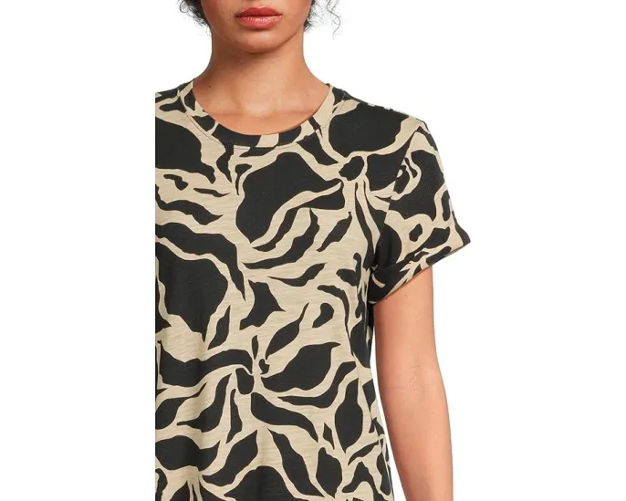 Платье Perfect Tee Remix из органического хлопка с принтом и поясом Sanctuary