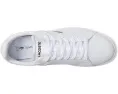 Lacoste Lite Base кроссовки из кожи с круглым носком