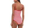 Купальник Hayes One-Piece от Beach Riot с полосатой фактурой