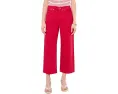 Джинсы Madewell Low Slung Baggy Crop в красном цвете