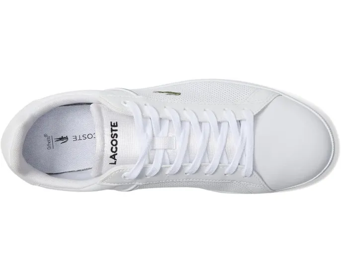 Lacoste Lite Base кроссовки из кожи с круглым носком