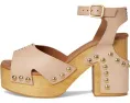Клог Cecily Clog от Free People с деревянной платформой и квадратным носком