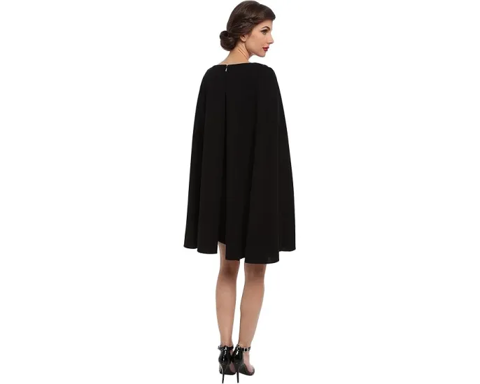Платье-футляр Adrianna Papell Structured Cape Sheath с накидкой