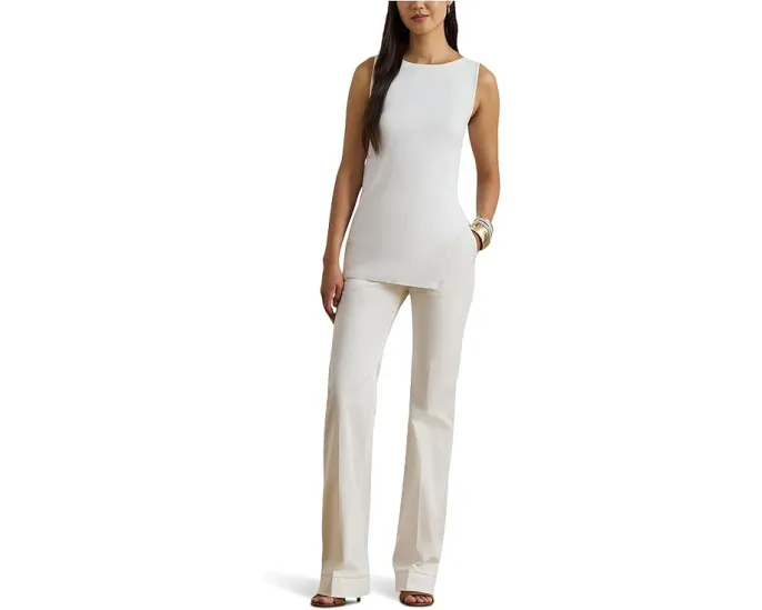 Свитер без рукавов с рубчатой вязкой Lauren Ralph Lauren для стильного образа