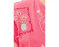 Футболка Slit Front Tee Fleur с разрезом Johnny Was