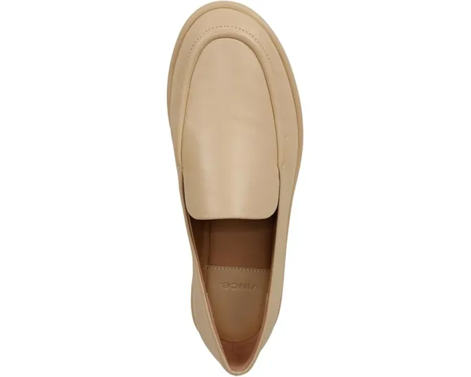 Лоферы Vince Sloan из мягкой кожи с круглым носком