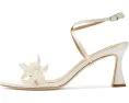 Туфли Badgley Mischka Whitney с цветочным декором из жемчуга и расклешенным каблуком