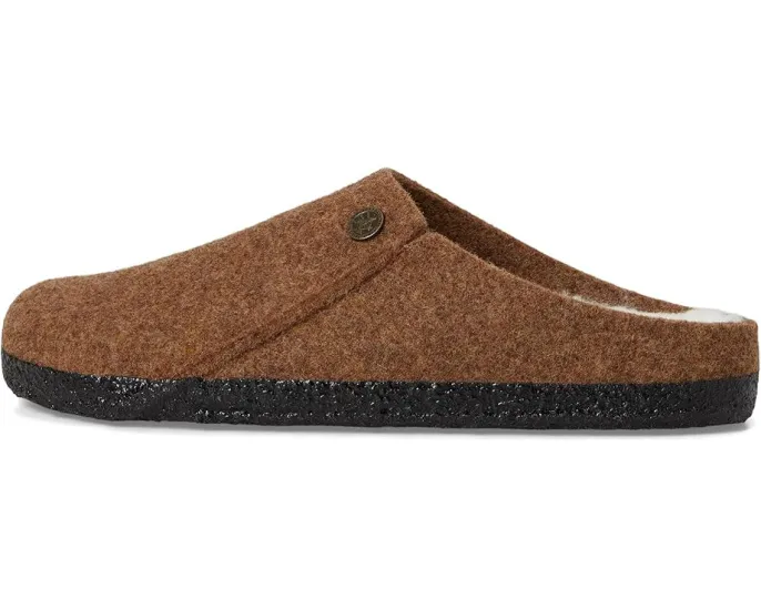 Тапочки Birkenstock Zermatt с натуральным мехом и анатомической стелькой