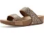 Блестящие сандалии-слайды FitFlop Lulu с двумя ремешками