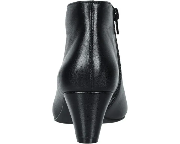 Ботильоны Fame из текстурированной замши с молнией и массивным каблуком David Tate