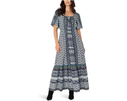 Liverpool Los Angeles макси-платье с квадратным вырезом и рукавами 3/4