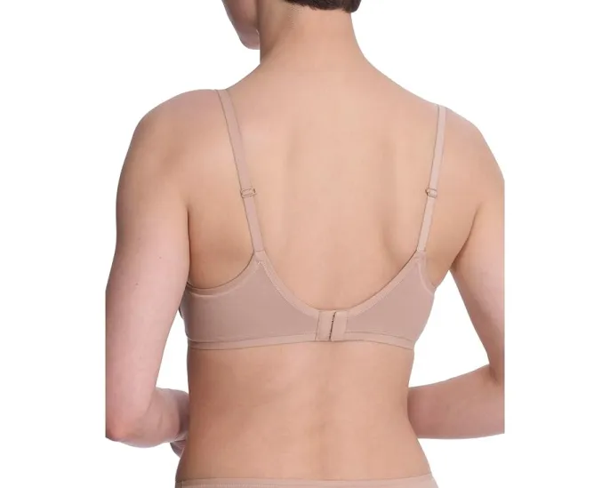 Бюстгальтер Natori Bliss Cotton Convertible T-Shirt Bra из хлопка пима с регулируемыми бретелями